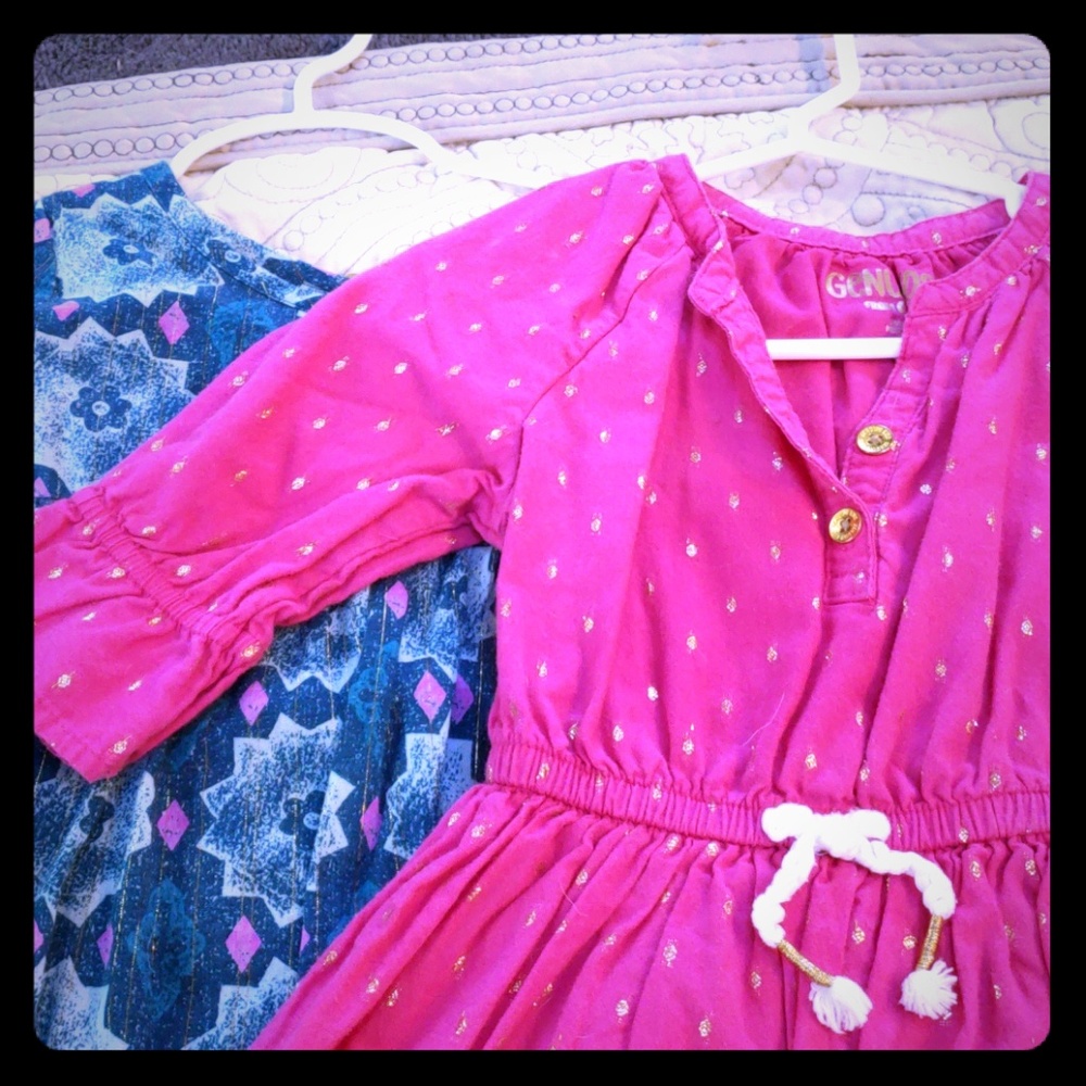 Adorable Baby Dresses Lot (2) both NWOT